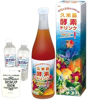 【新品】酵素ドリンク Amazon.co.jp: スピルリナ普及会 久米島酵素ドリンク 720ml 無添加